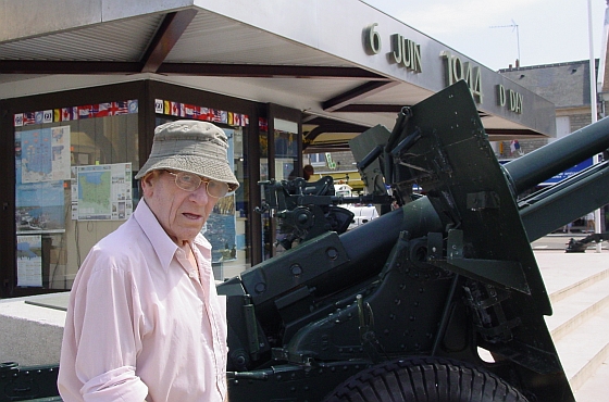 Dad in Normandy 2006